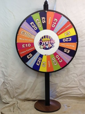 Crown Bingo Prize Wheel